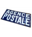 Cartel esmaltado Agence Postale