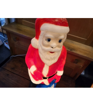 Lámpara vintage de Papá Noel