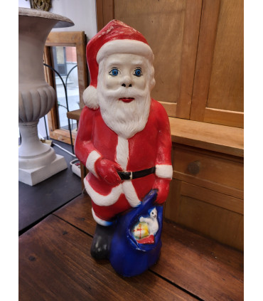 Lámpara vintage de Papá Noel