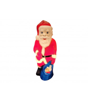 Lámpara vintage de Papá Noel